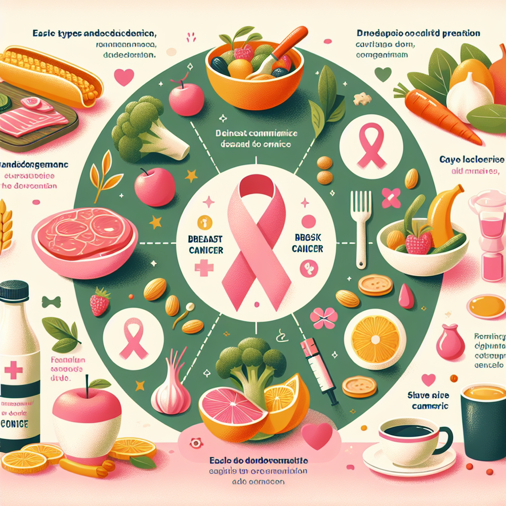 유방암 예방을 위한 다섯 가지 음식: 한눈에 알아보기