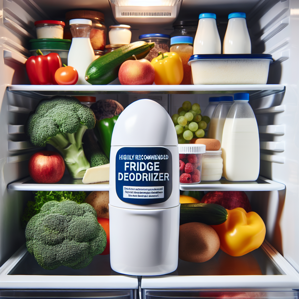 냉장고 탈취제 추천, 음식 냄새 걱정 없는 필수 아이템