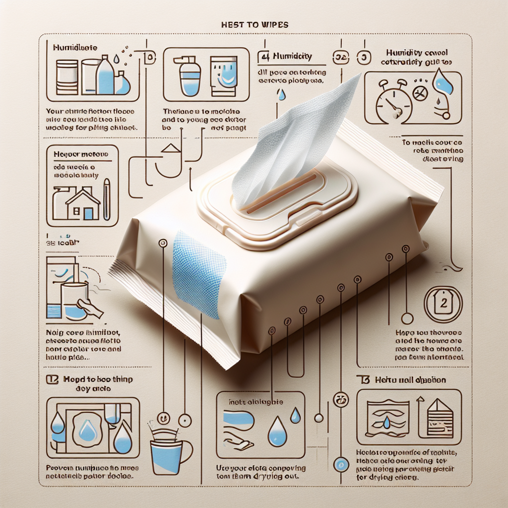 물티슈 보관법, 마르지 않게 오래 쓰는 습기 유지 팁