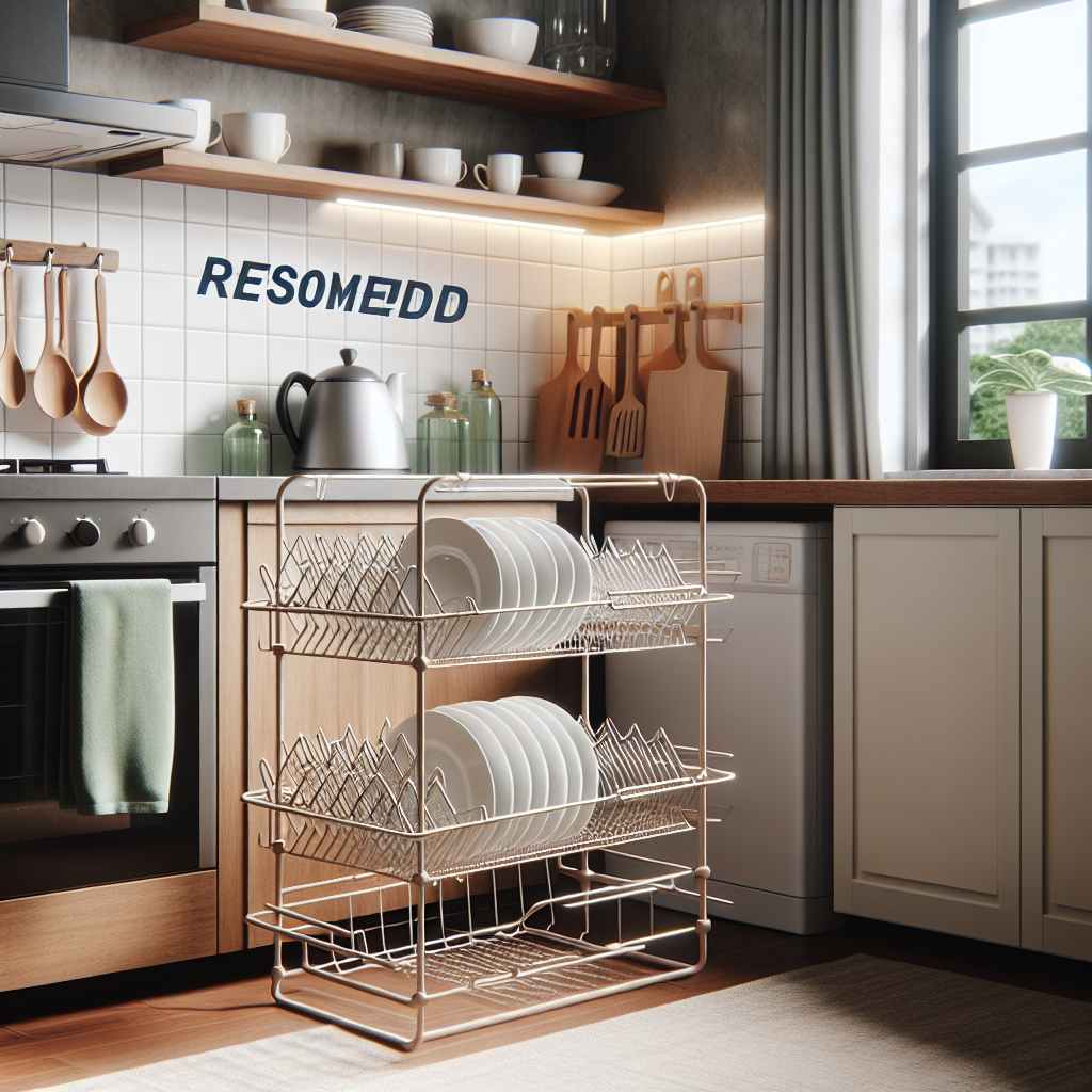 식기건조대 추천, 주방이 넓어 보이는 정리 아이템