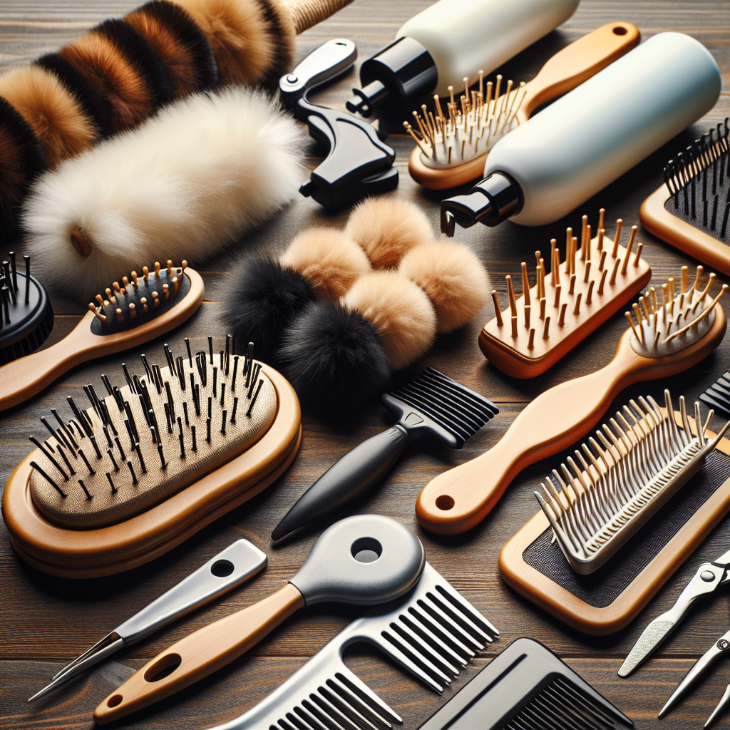 강아지 털 관리템, 브러시부터 빗까지 부드럽게 정리