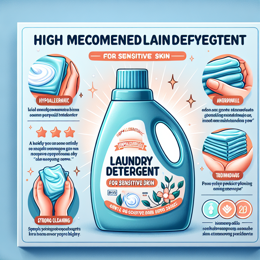세탁세제 추천, 민감 피부에도 순하고 세정력 좋은 제품