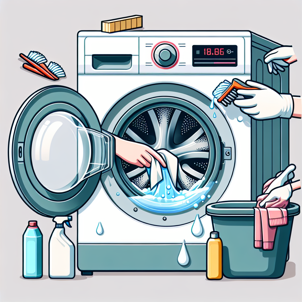 세탁조 청소법, 한 달에 한 번 세탁기 안쪽까지 깨끗하게