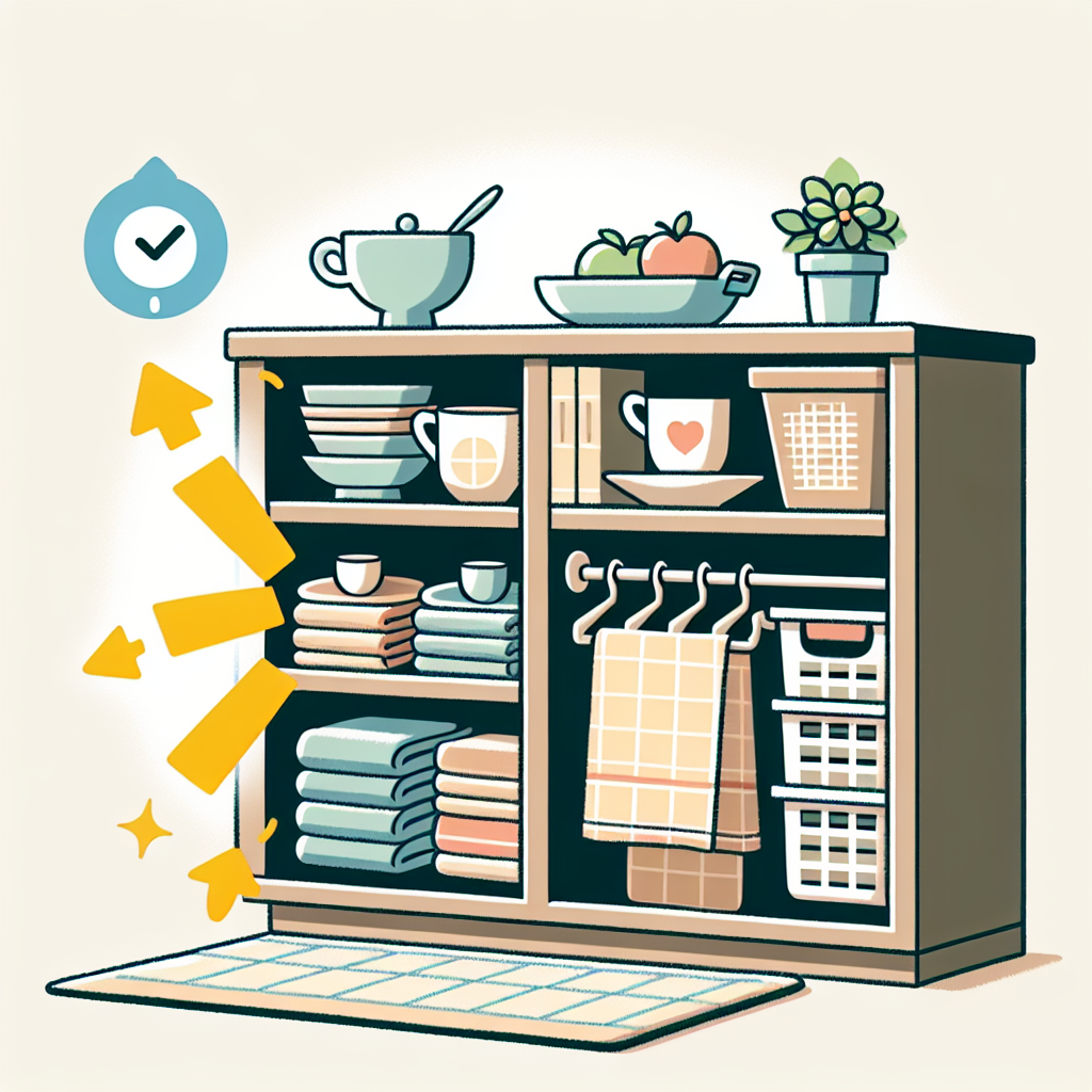 키친타올 정리법, 항상 꺼내 쓰기 편한 위치 추천