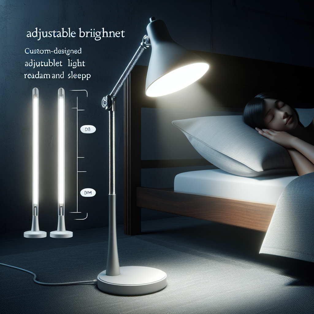 스탠드 조명 추천, 독서와 수면 모두 가능한 조도 조절