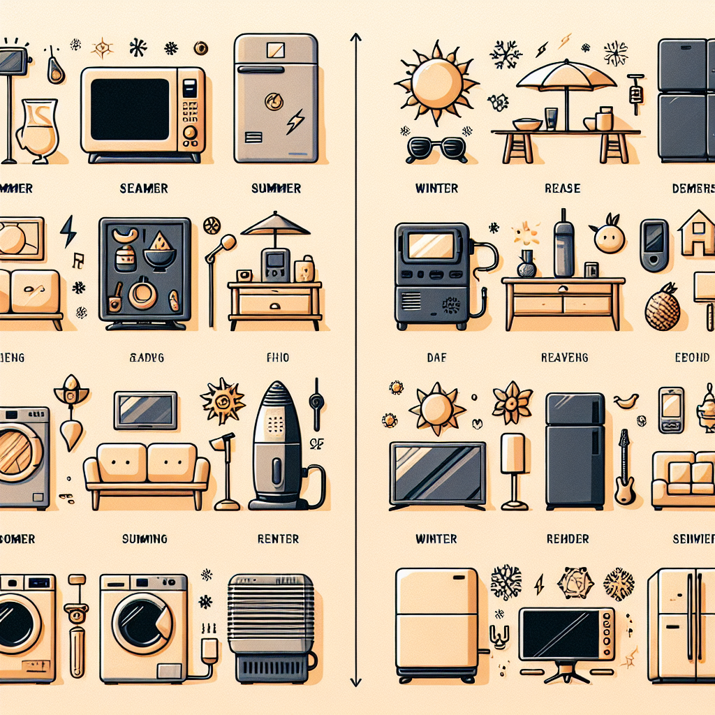 계절 가전 추천, 여름·겨울 각각 필요한 맞춤 제품 리스트