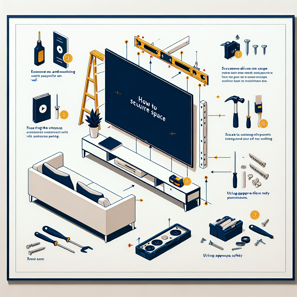TV 벽걸이 설치 팁, 공간 확보와 안전까지 챙기는 구성