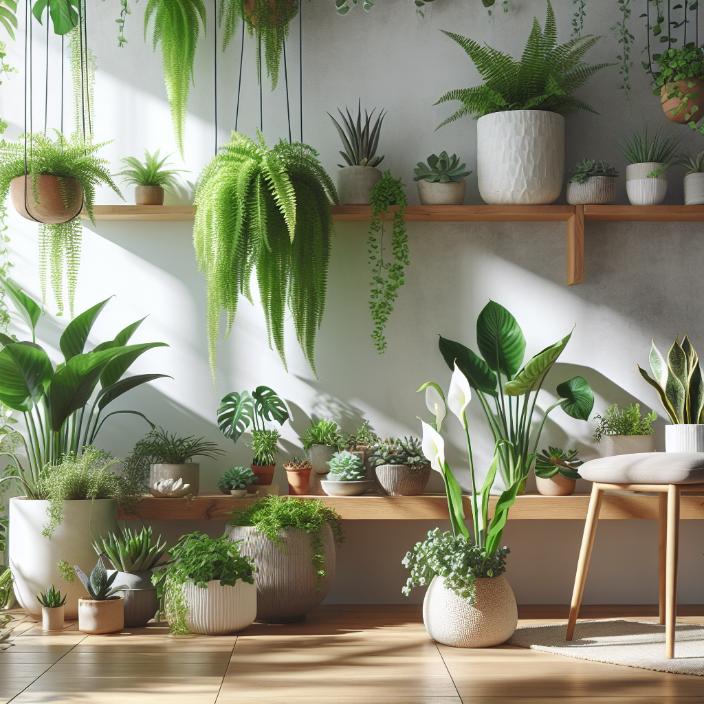 식물 인테리어 추천, 공기 정화와 힐링 모두 만족