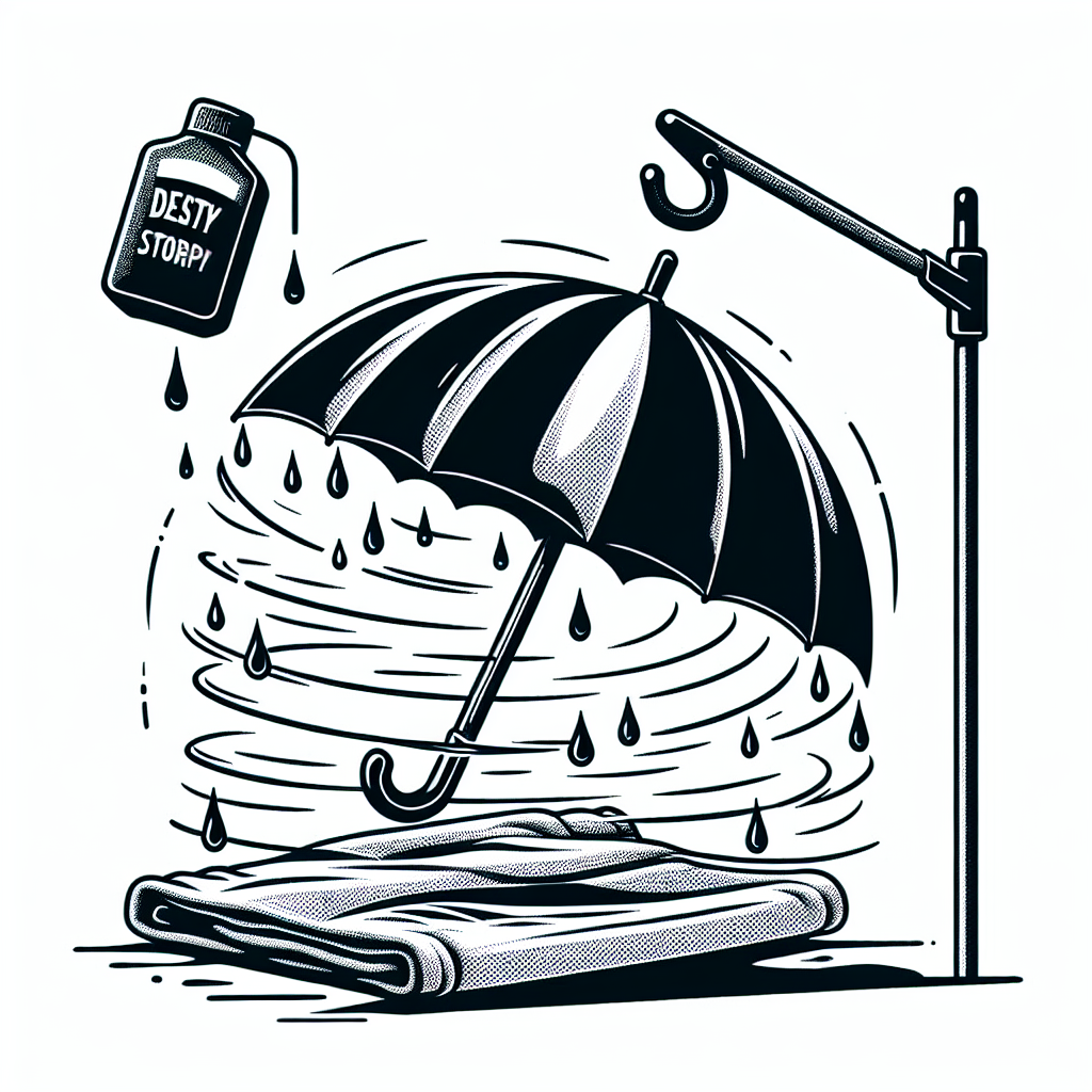 젖은 우산 빠르게 말리기, 곰팡이 없이 보관하는 요령
