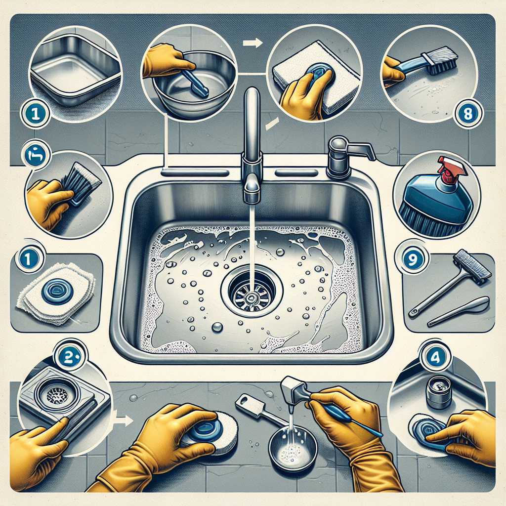 싱크대 스테인레스 광내기, 흐릿한 물결 자국 없애는 법