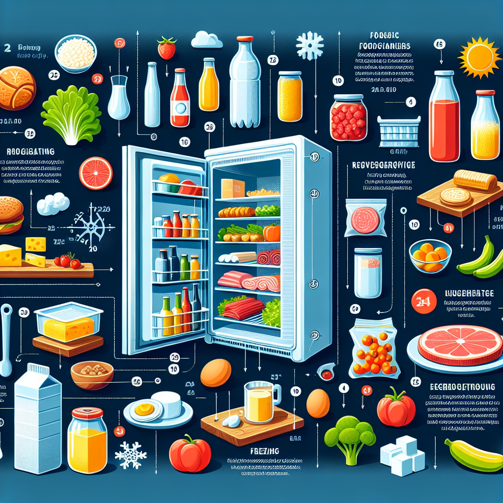 식재료 오래 보관하는 법, 냉장&middot;냉동 최적 위치 알려주는 팁