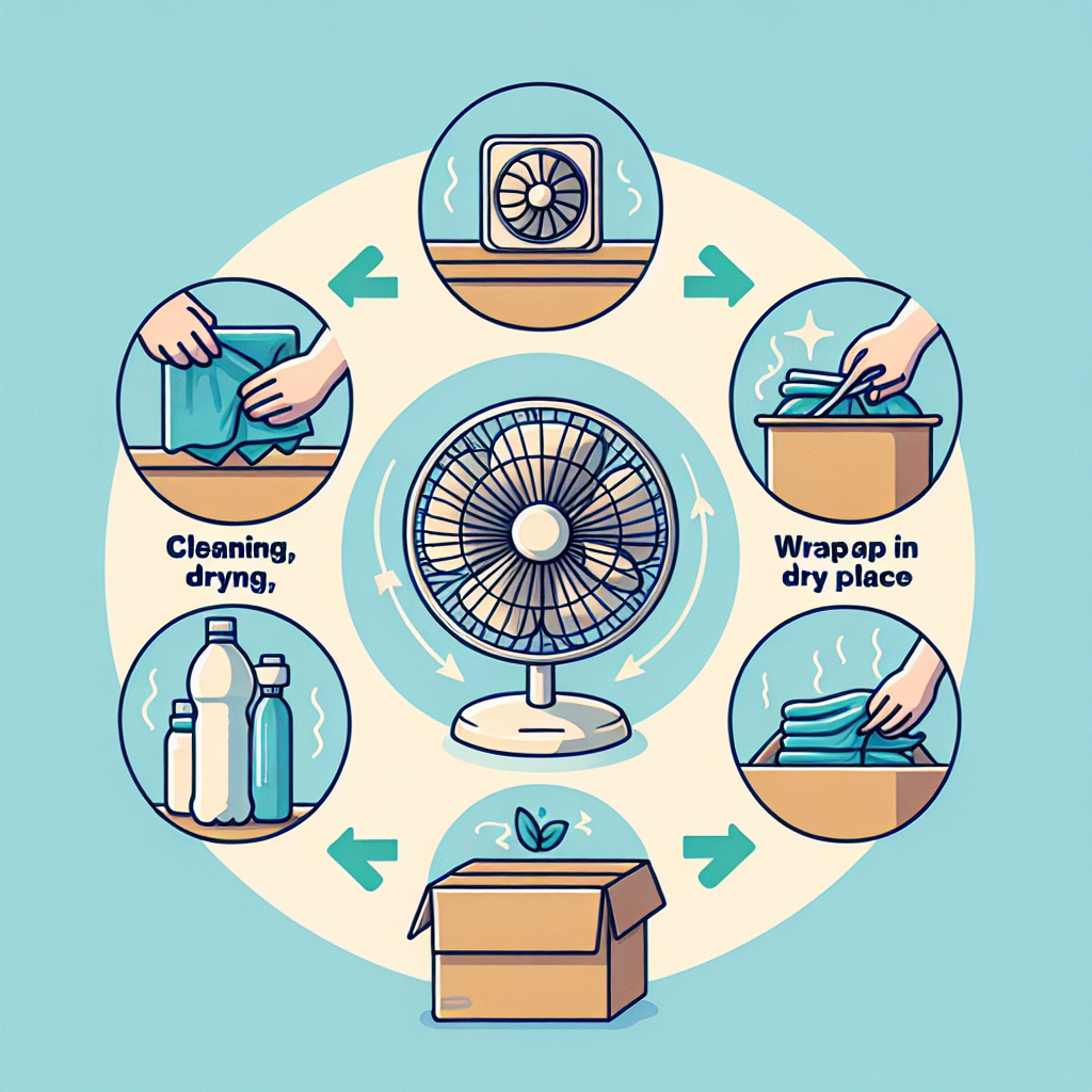 선풍기 보관법, 다음 여름 바로 쓰게 되는 방법