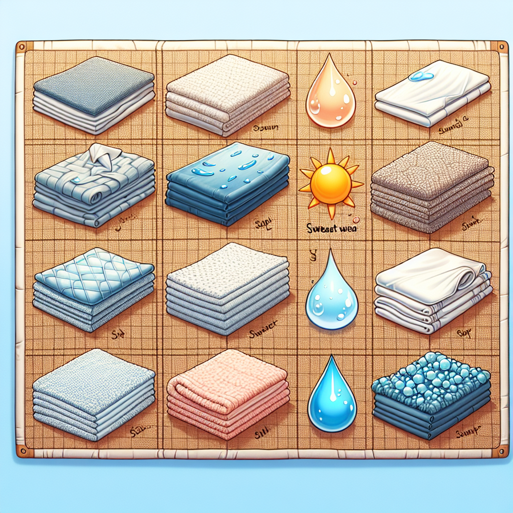 여름 이불 선택, 땀 차이 확 나는 소재 기준