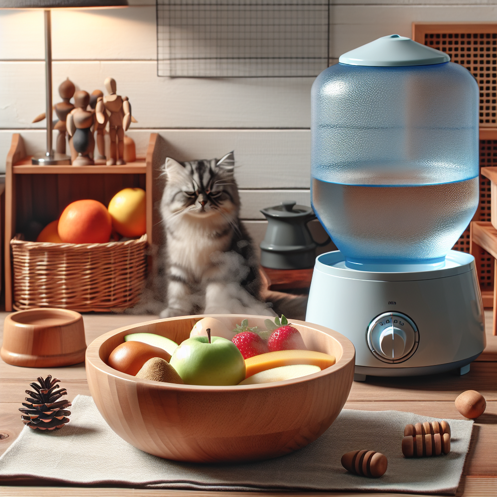 가습기 없이 습도 유지, 물그릇 위치가 중요한 이유