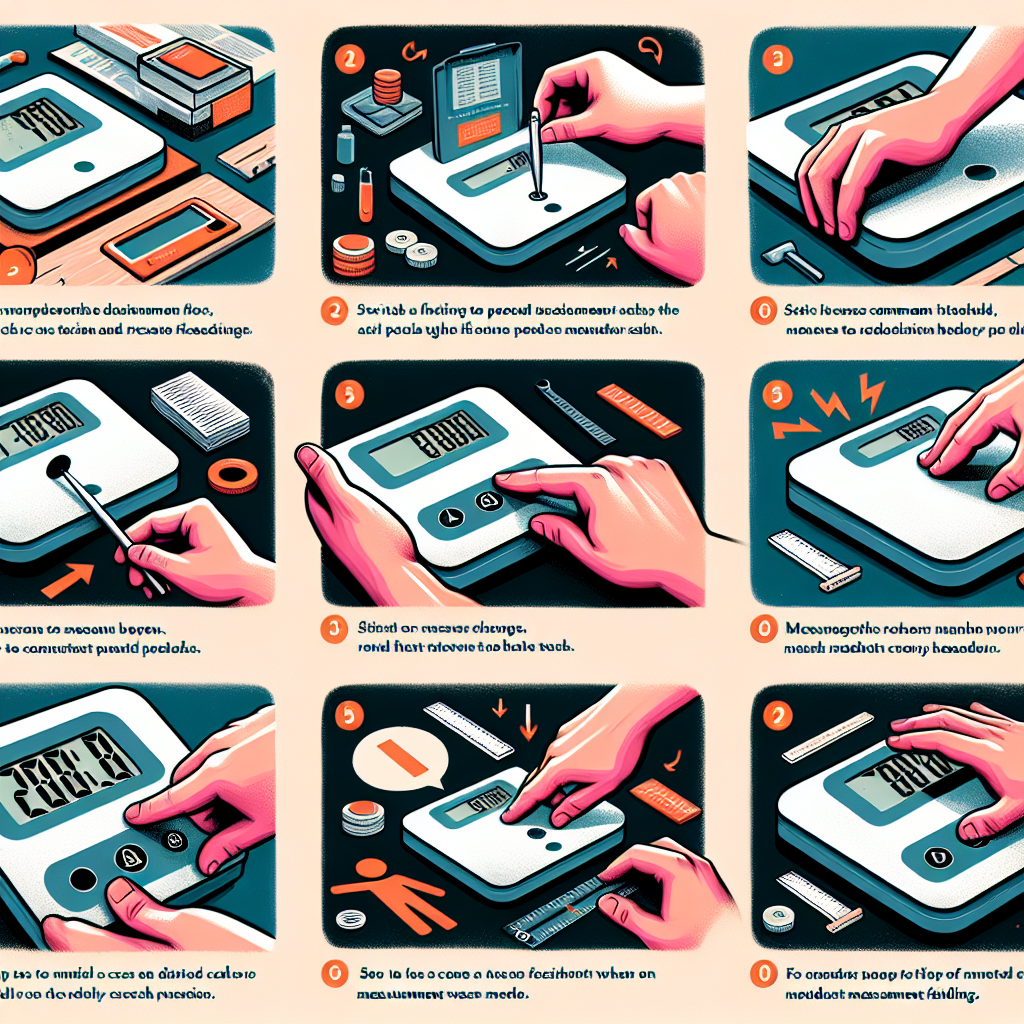 전자저울 사용법, 계량 실패 줄어드는 요령