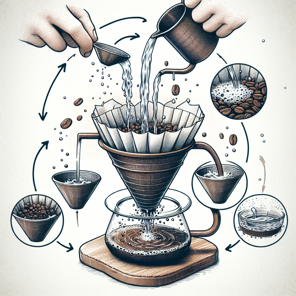 커피 드리퍼 세척, 쓴맛 줄어드는 이유