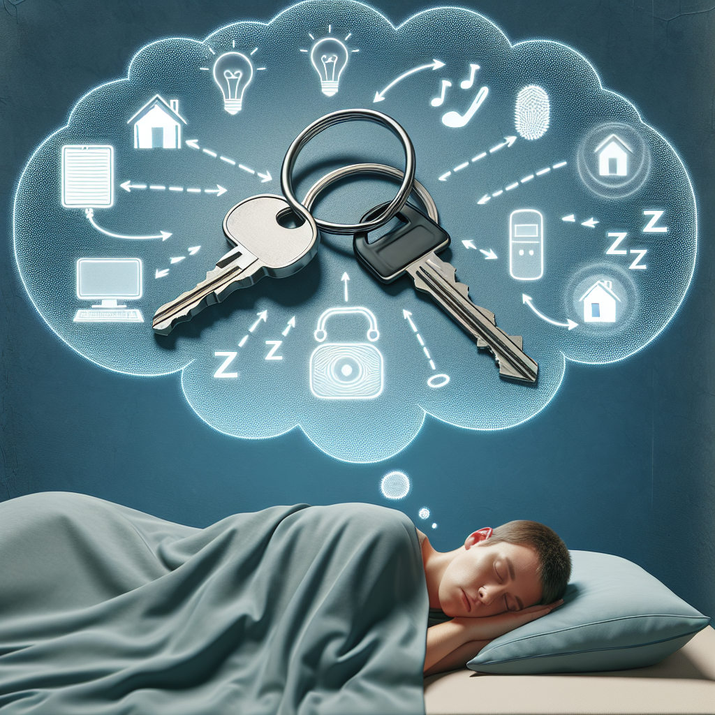 열쇠 소리 줄이기, 수면 방해 줄어드는 정리법