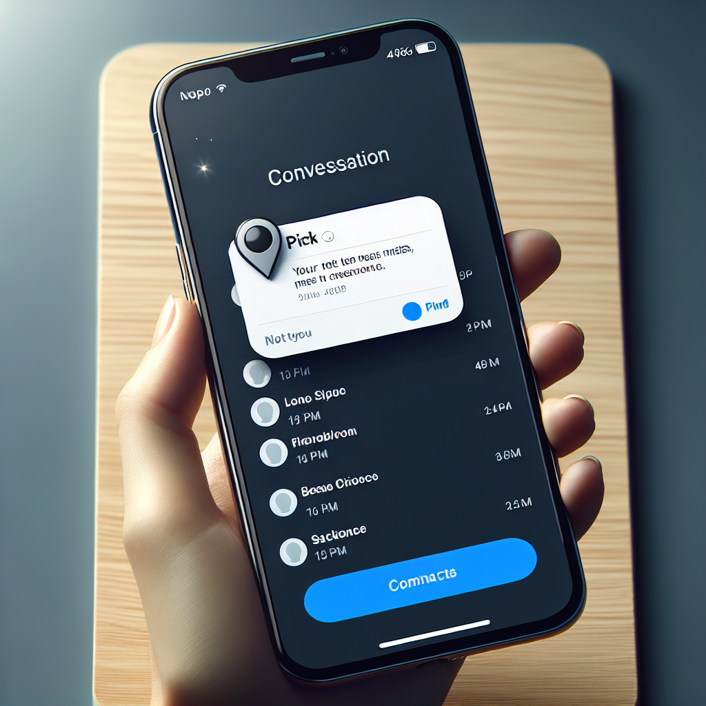 메신저 고정 대화, 중요한 연락 놓치지 않는 방법