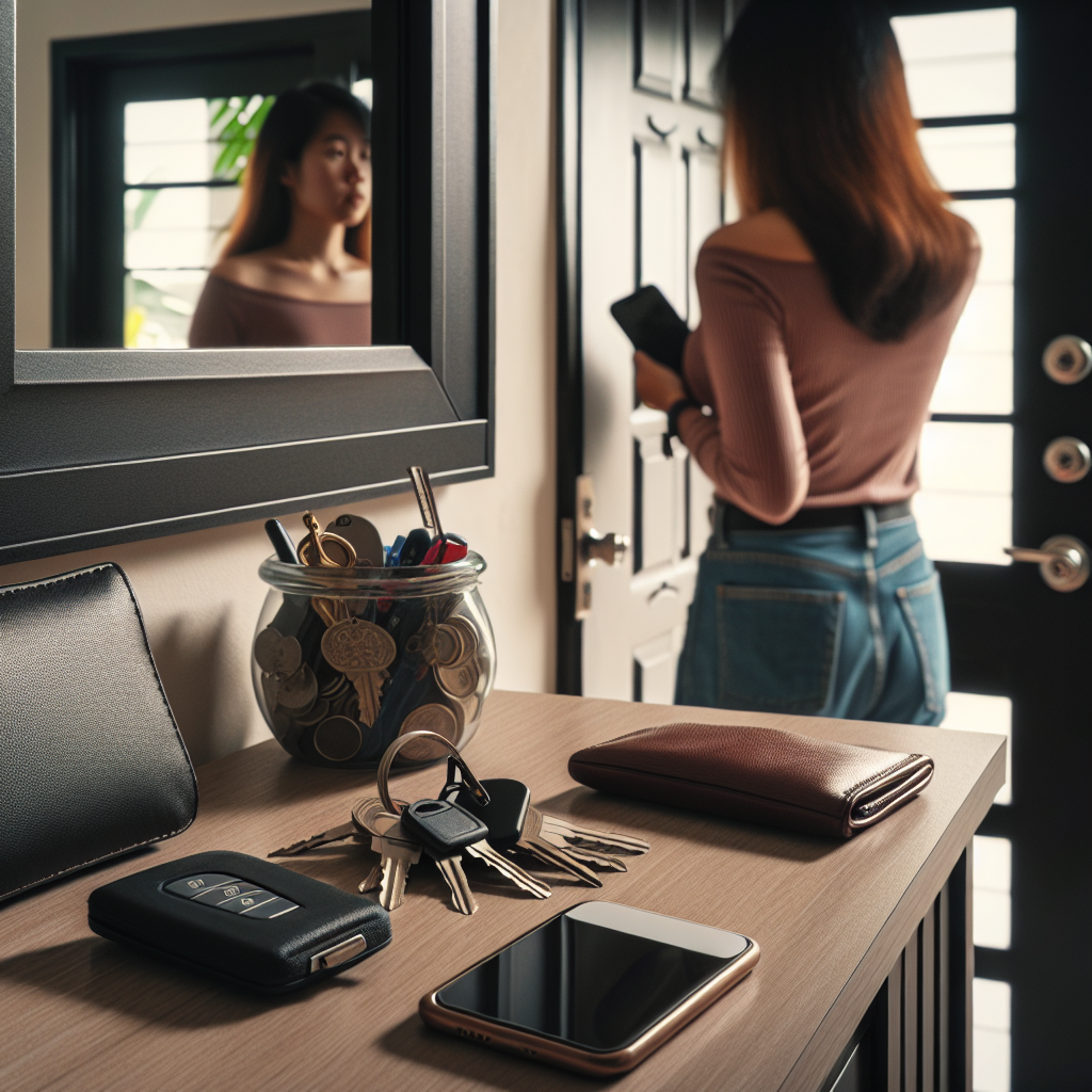 외출 전 최종 확인, 집에 다시 안 돌아오게 되는 습관