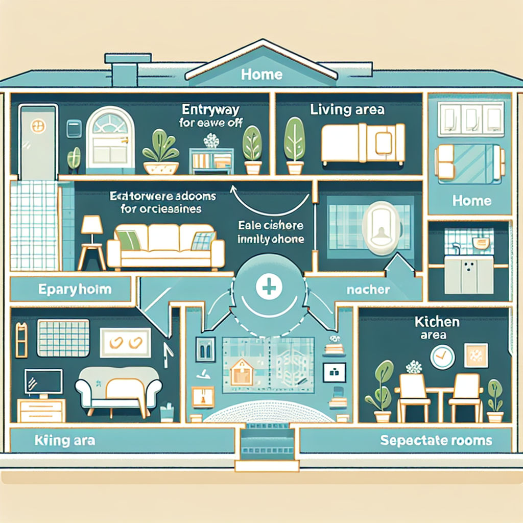 귀가 후 환복 동선, 집 청결 유지되는 구조
