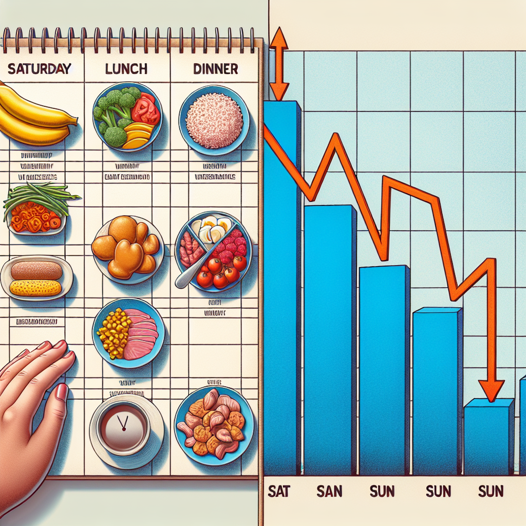 주말 식단 미리 정하기, 평일 스트레스 줄어드는 구조