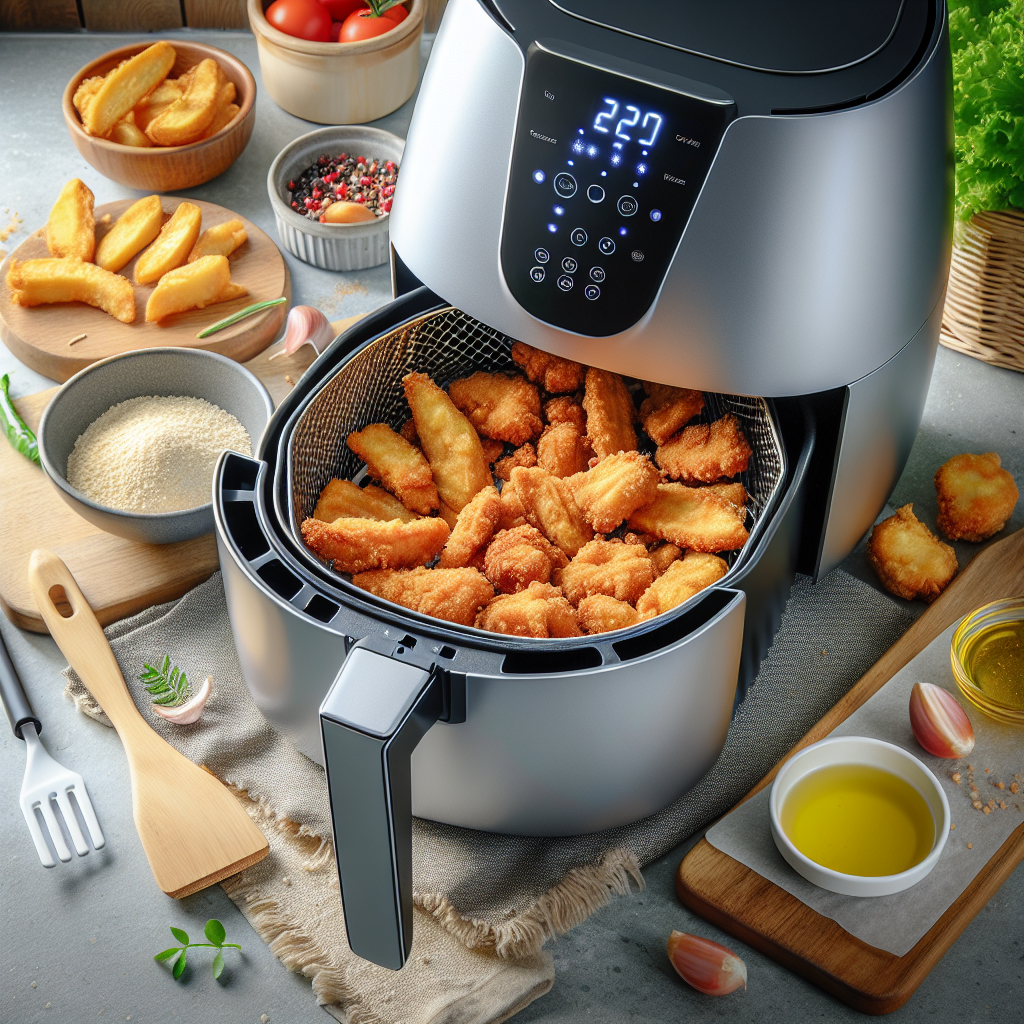 에어프라이어 요리, 기름 없이 바삭한 튀김 레시피