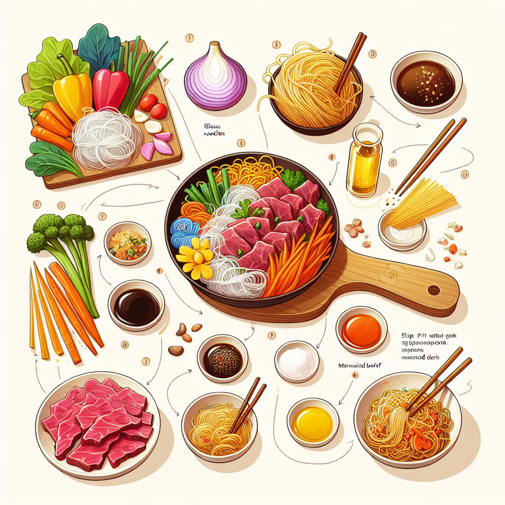 잡채 만드는 법, 명절 음식의 꽃 황금 레시피 공개