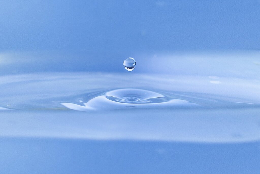hand dropping bleach drops into toilet tank for prevention