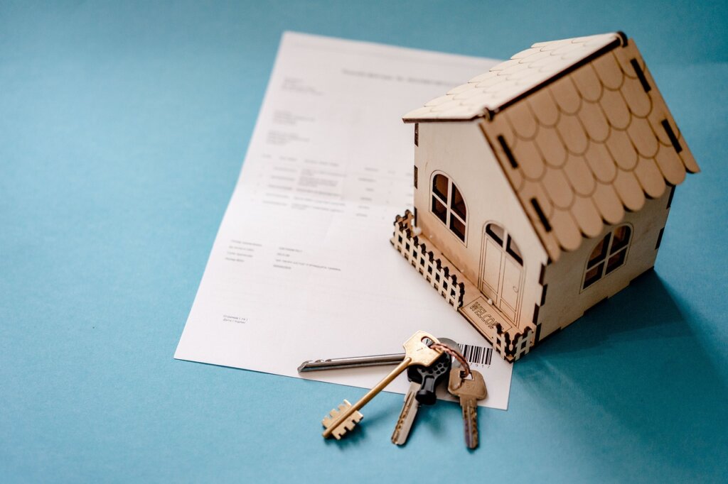 Korean real estate registry document closeup