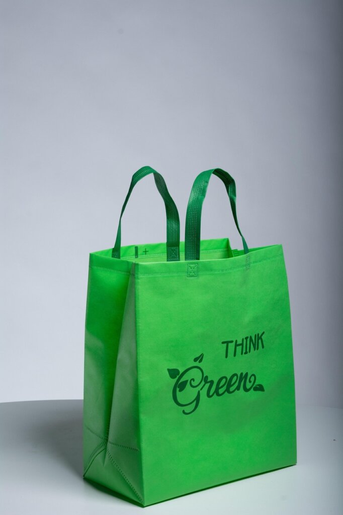 eco-friendly reusable ziplock bags neatly stored in kitchen drawer