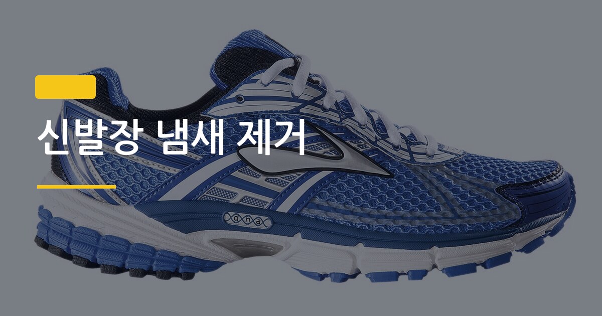 신발장 냄새 제거, 한 번 해두면 한 달은 가는 현실 방법